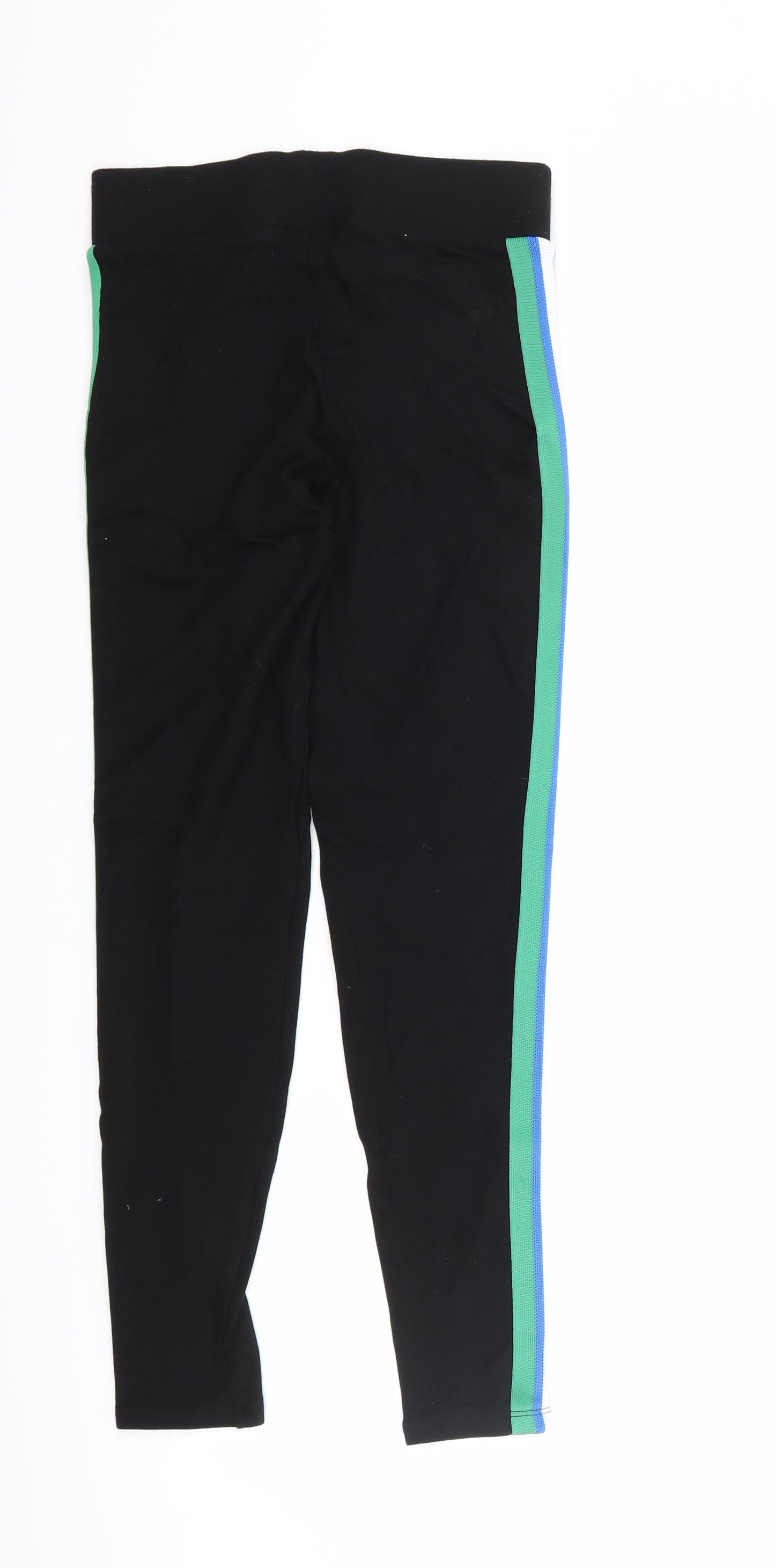 Womens UK Size 8 Marks and Spencer  Capri Black Leggings