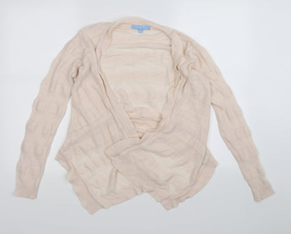 aphorism Womens Pink  Knit Cardigan Jumper Size 12