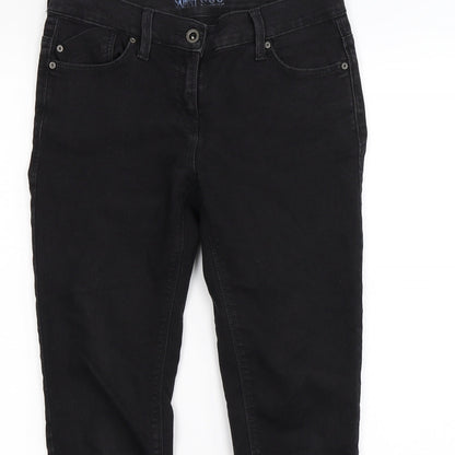 denim co Womens Black  Denim Skinny Jeans Size 10 L24 in