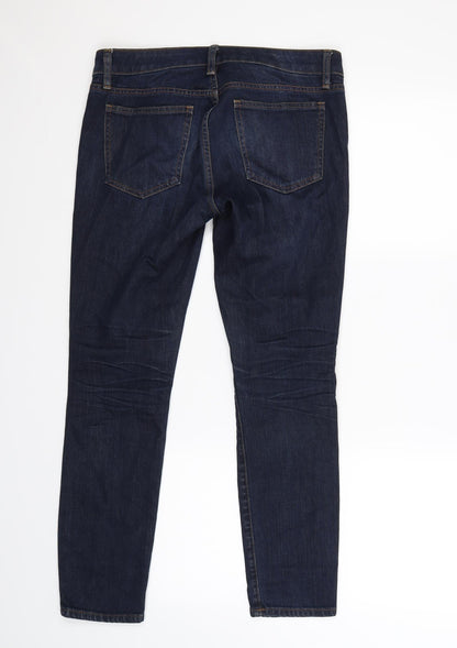 Gap Womens Blue  Denim Straight Jeans Size 26 L28 in