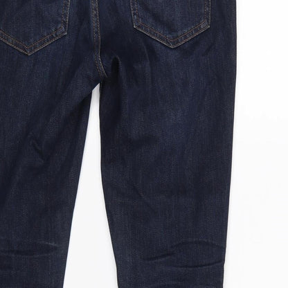 Gap Womens Blue  Denim Straight Jeans Size 26 L28 in