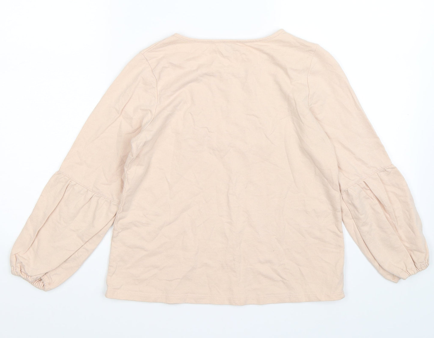 TU Girls Pink  Jersey Pullover Jumper Size 9 Years  - love