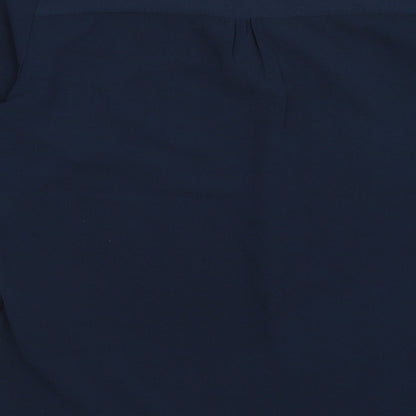 Womens UK Size S VERO MODA Blue Basic Blouse