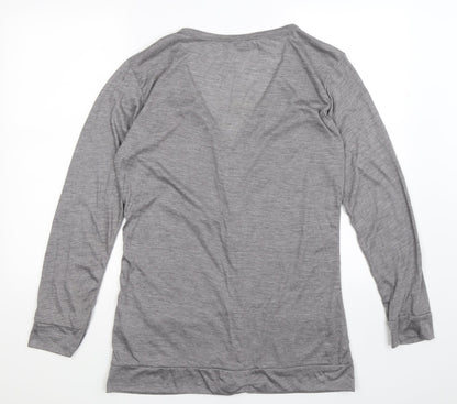 Fury Womens Grey  Knit Cardigan Jumper Size XL