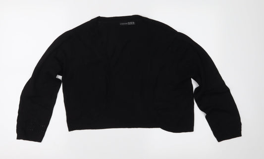 Atmosphere Womens Black  Knit Cardigan Jumper Size 14