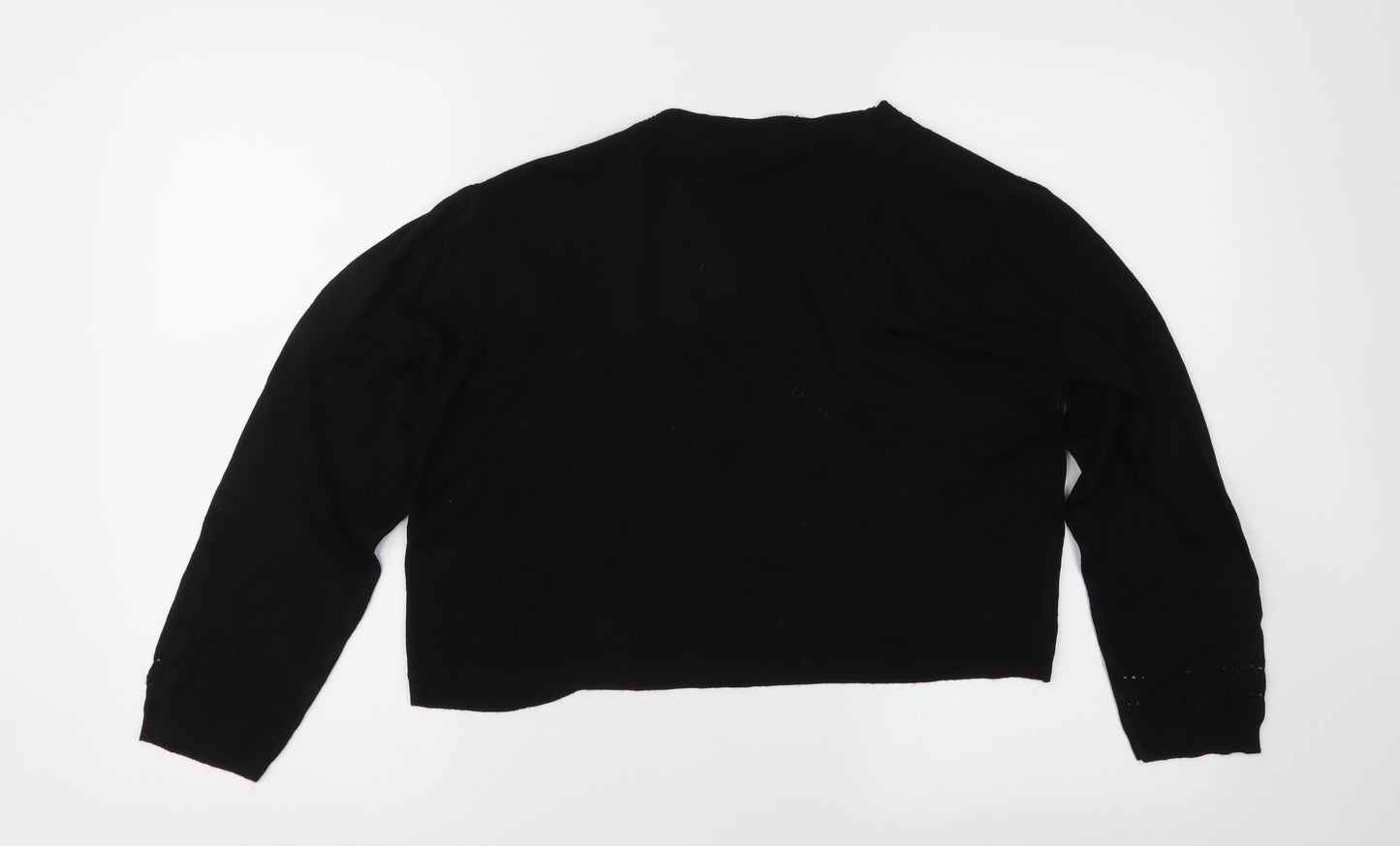 Atmosphere Womens Black  Knit Cardigan Jumper Size 14