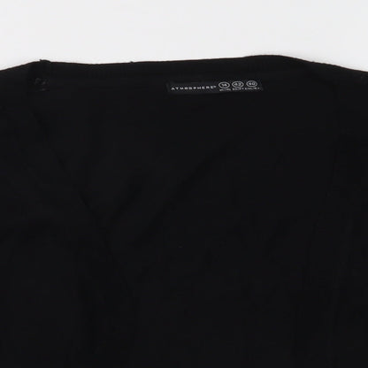 Atmosphere Womens Black  Knit Cardigan Jumper Size 14