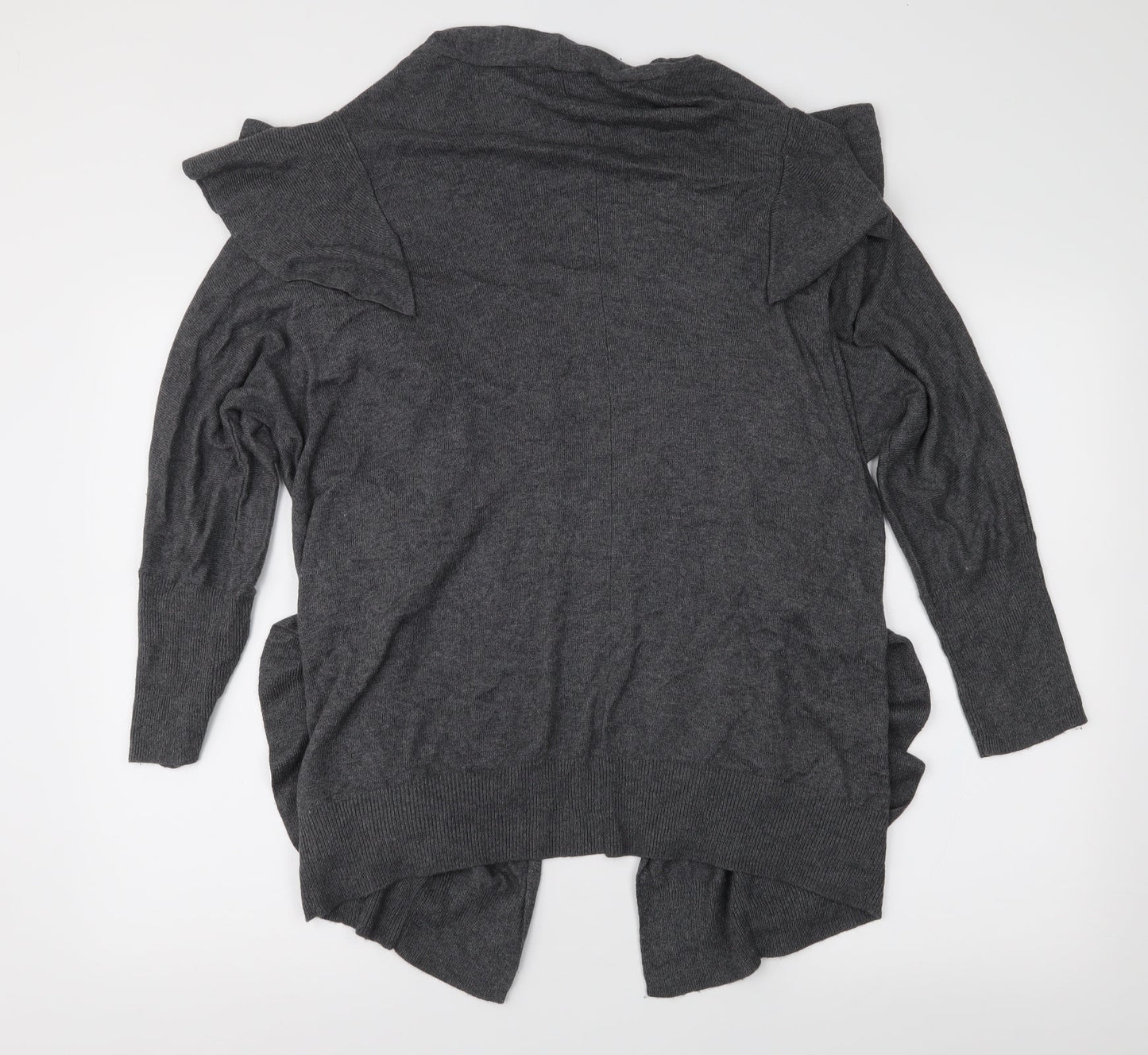 George Womens Grey  Knit Cardigan Jumper Size 14