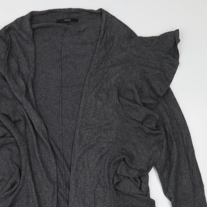 George Womens Grey  Knit Cardigan Jumper Size 14