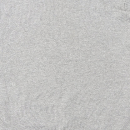 Easy Mens Grey  Knit Pullover Jumper Size L