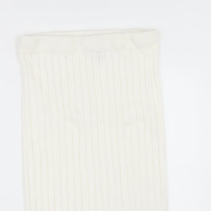 Primark Womens Ivory   Maxi Skirt Size S