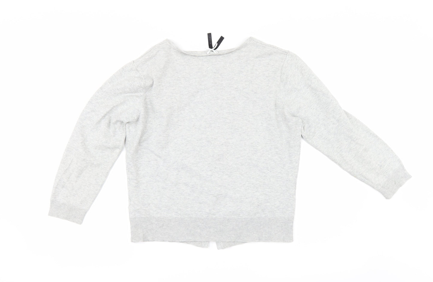 Primark Womens Grey   Cardigan Jumper Size 16
