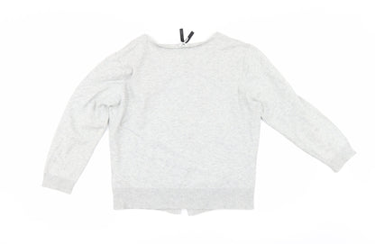 Primark Womens Grey   Cardigan Jumper Size 16
