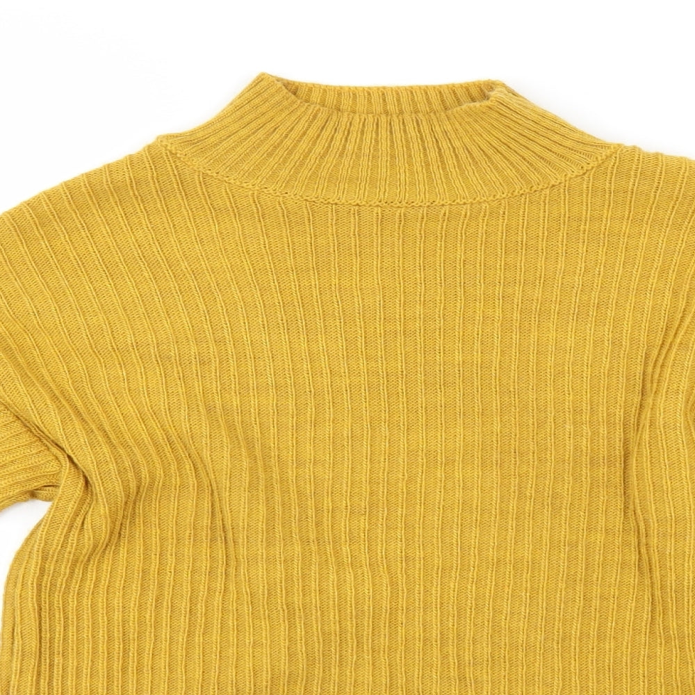 Primark Womens Yellow   Pullover Jumper Size 6