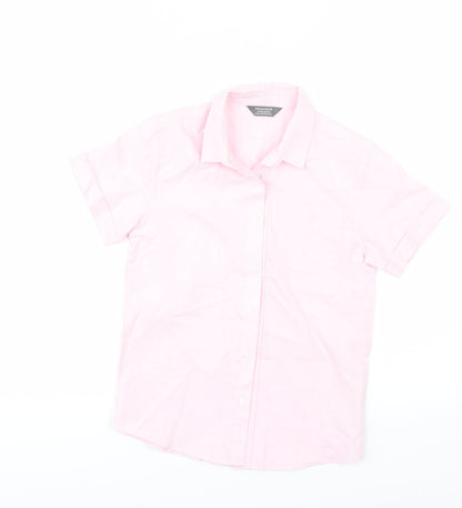 Primark Boys Pink   Basic Button-Up Size 7-8 Years