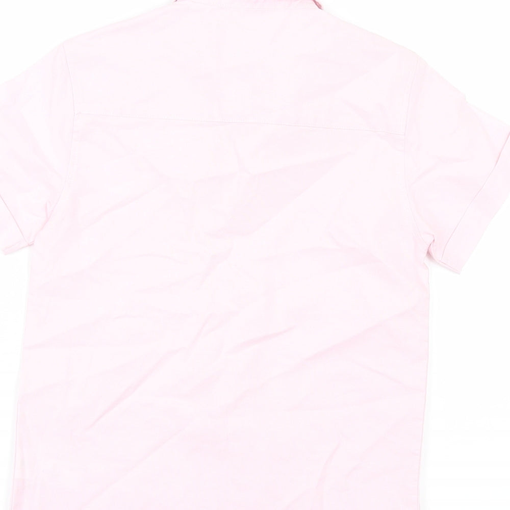 Primark Boys Pink   Basic Button-Up Size 7-8 Years