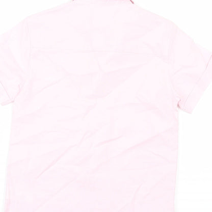 Primark Boys Pink   Basic Button-Up Size 7-8 Years