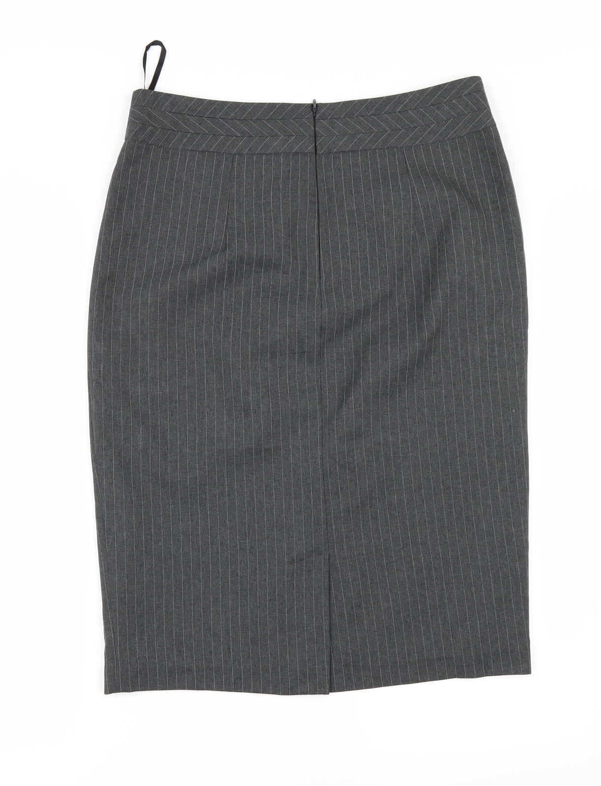BHS Womens Grey   A-Line Skirt Size 10