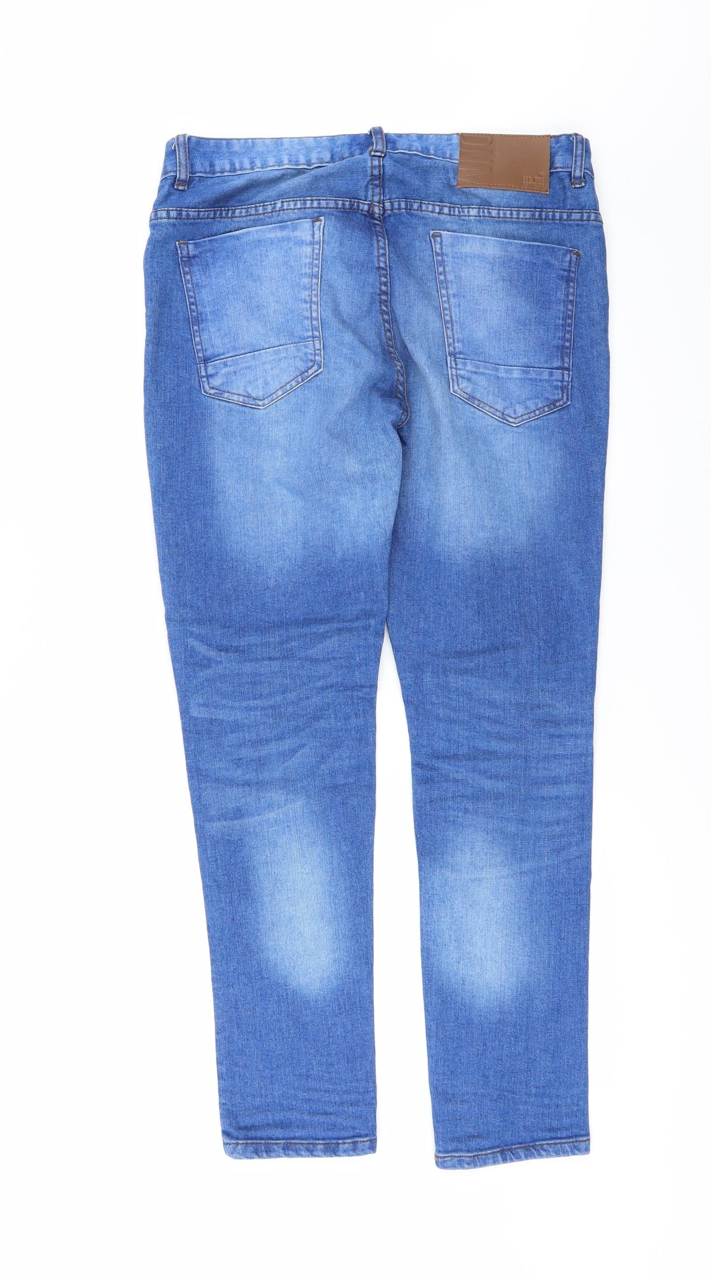 Denim & Co. Mens Blue  Denim Skinny Jeans Size 30 in L30 in