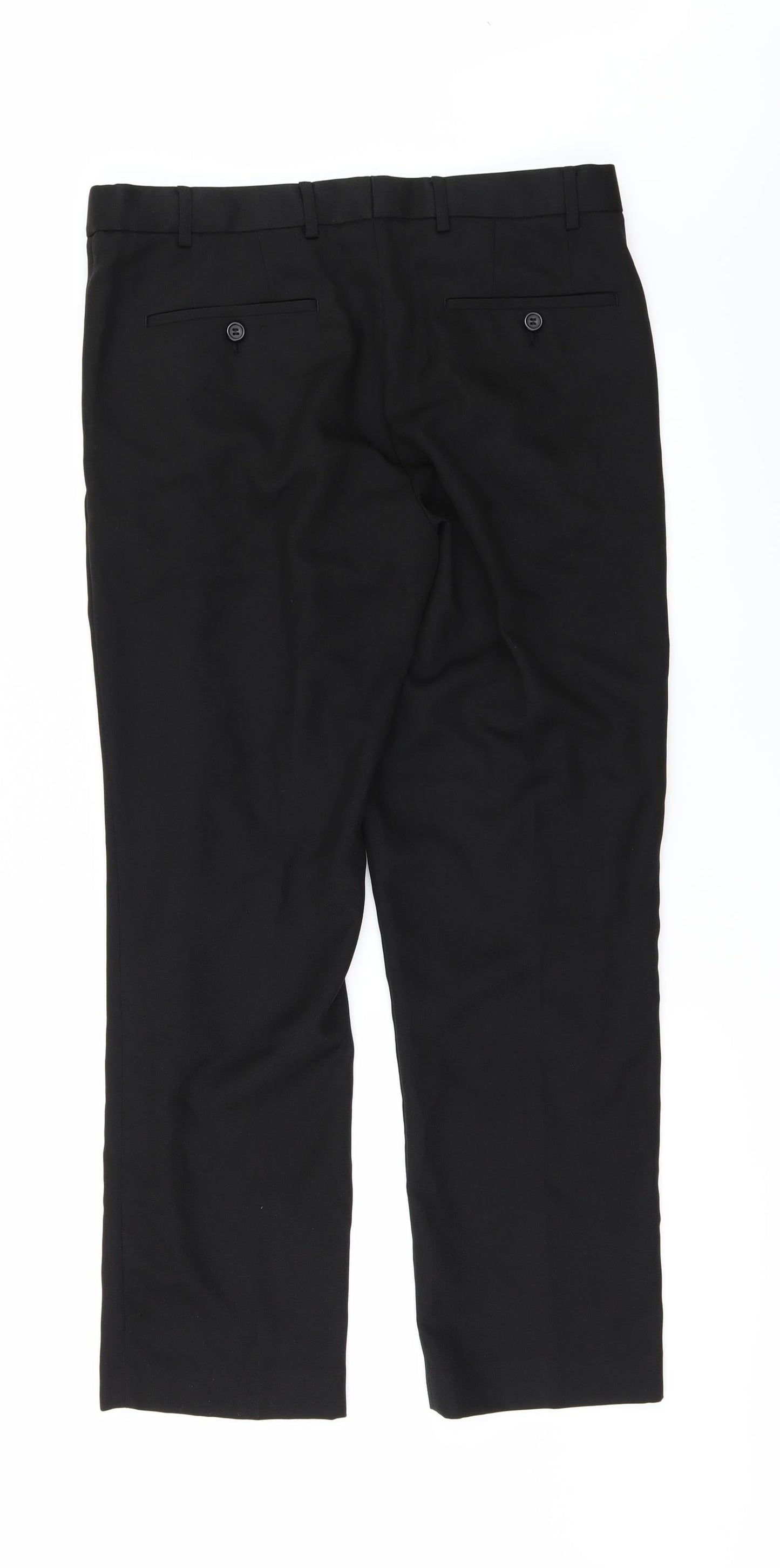 Matalan Mens Black   Rain Trousers Trousers Size 34 in L29 in