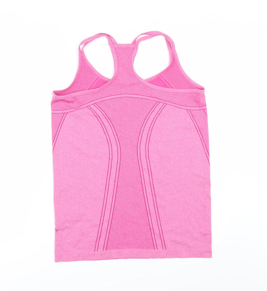 Athletic Works Womens Pink   Basic T-Shirt Size L