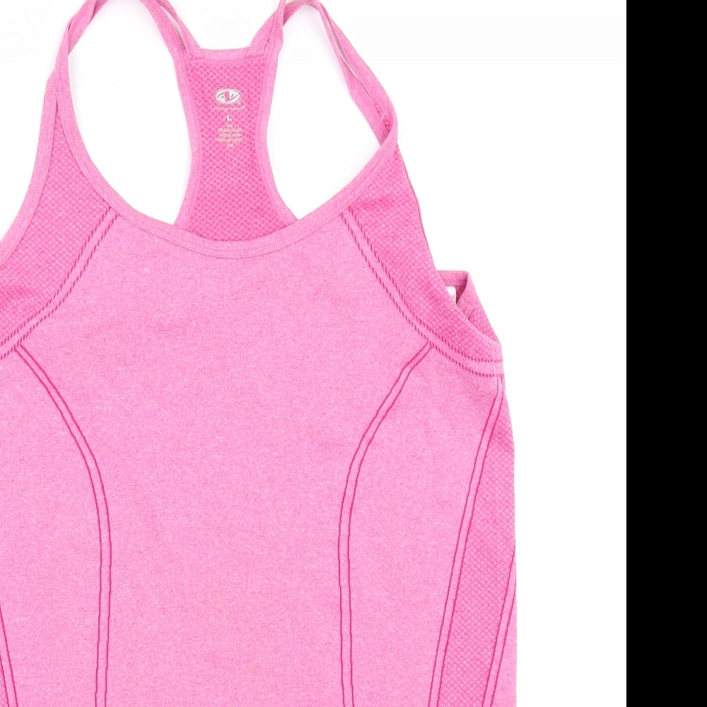 Womens UK Size L Athletic Works Pink  T-Shirt