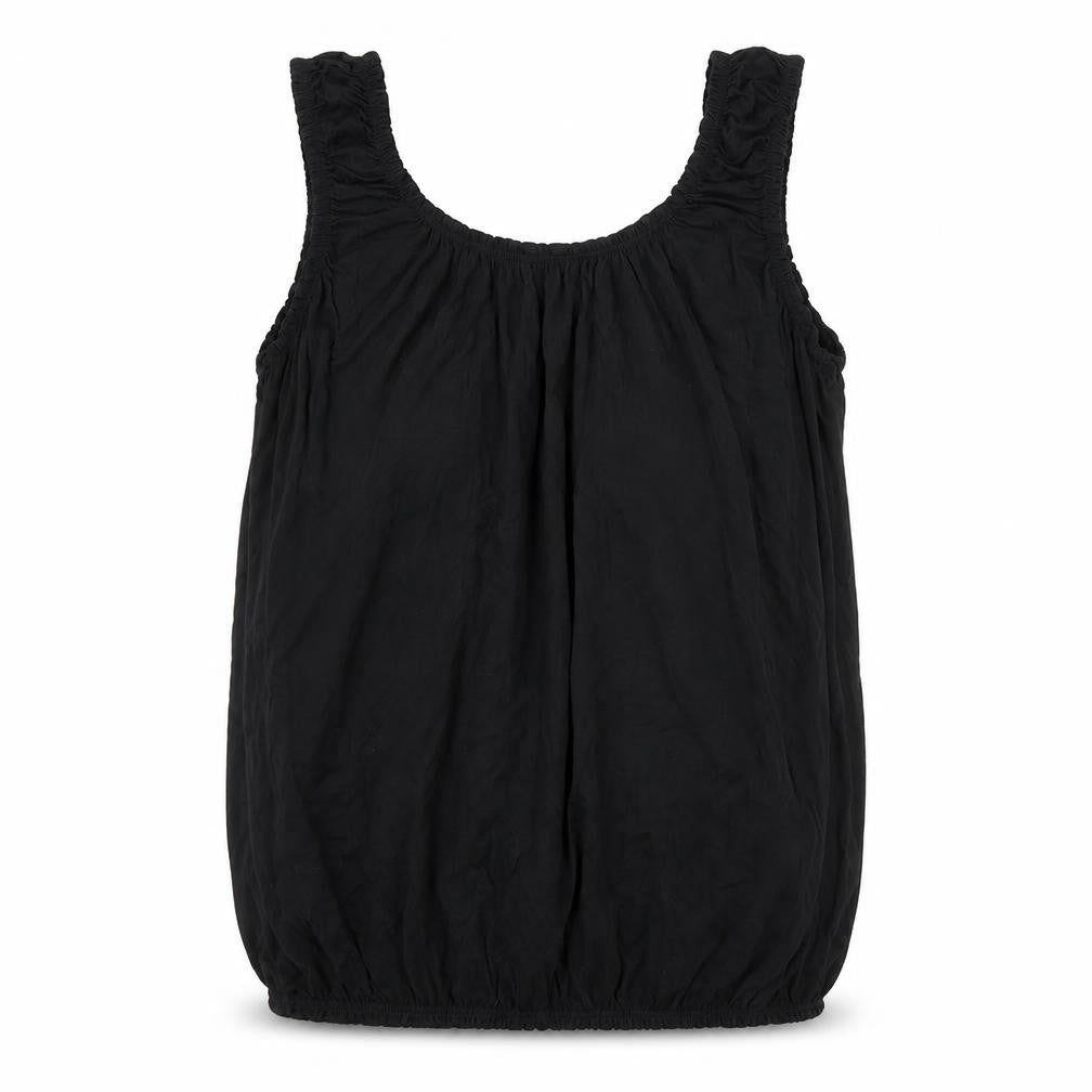 Womens UK Size S Preworn Black Basic Blouse