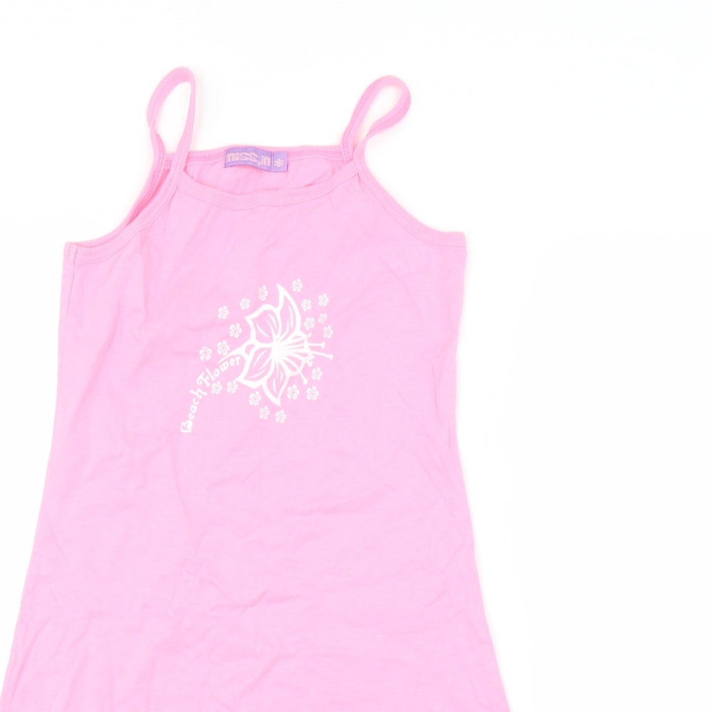 Miss M Girls Pink   Trapeze & Swing  Size 10-11 Years