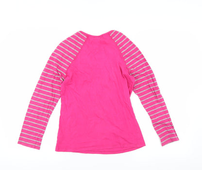 George Girls Pink Solid  Top Pyjama Top Size 13-14 Years  - MINNIE MOUSE