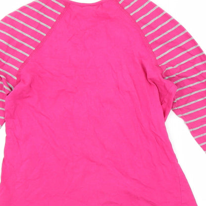 George Girls Pink Solid  Top Pyjama Top Size 13-14 Years  - MINNIE MOUSE