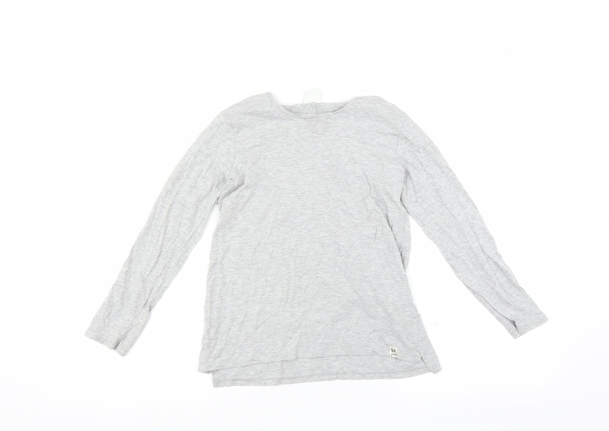 Zara Girls Grey   Basic T-Shirt Size 8 Years