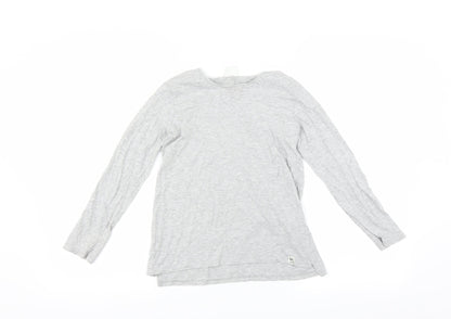 Zara Girls Grey   Basic T-Shirt Size 8 Years