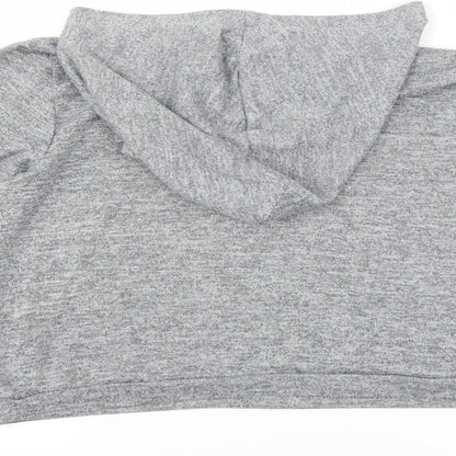 New Look Girls Grey   Pullover Hoodie Size 14-15 Years  - Brooklyn NYC