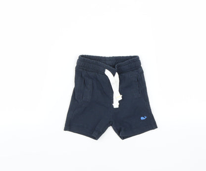 Mothercare Boys Blue   Cropped Trousers Size 3-6 Months  - SHORTS