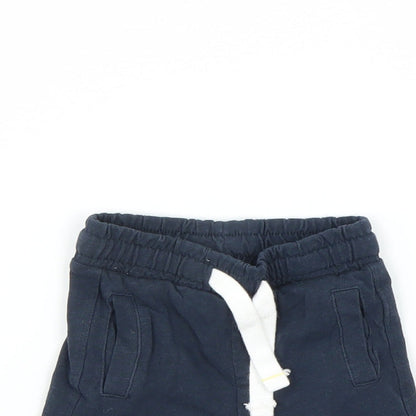 Mothercare Boys Blue   Cropped Trousers Size 3-6 Months  - SHORTS