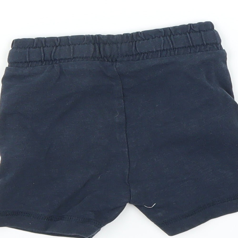Mothercare Boys Blue   Cropped Trousers Size 3-6 Months  - SHORTS