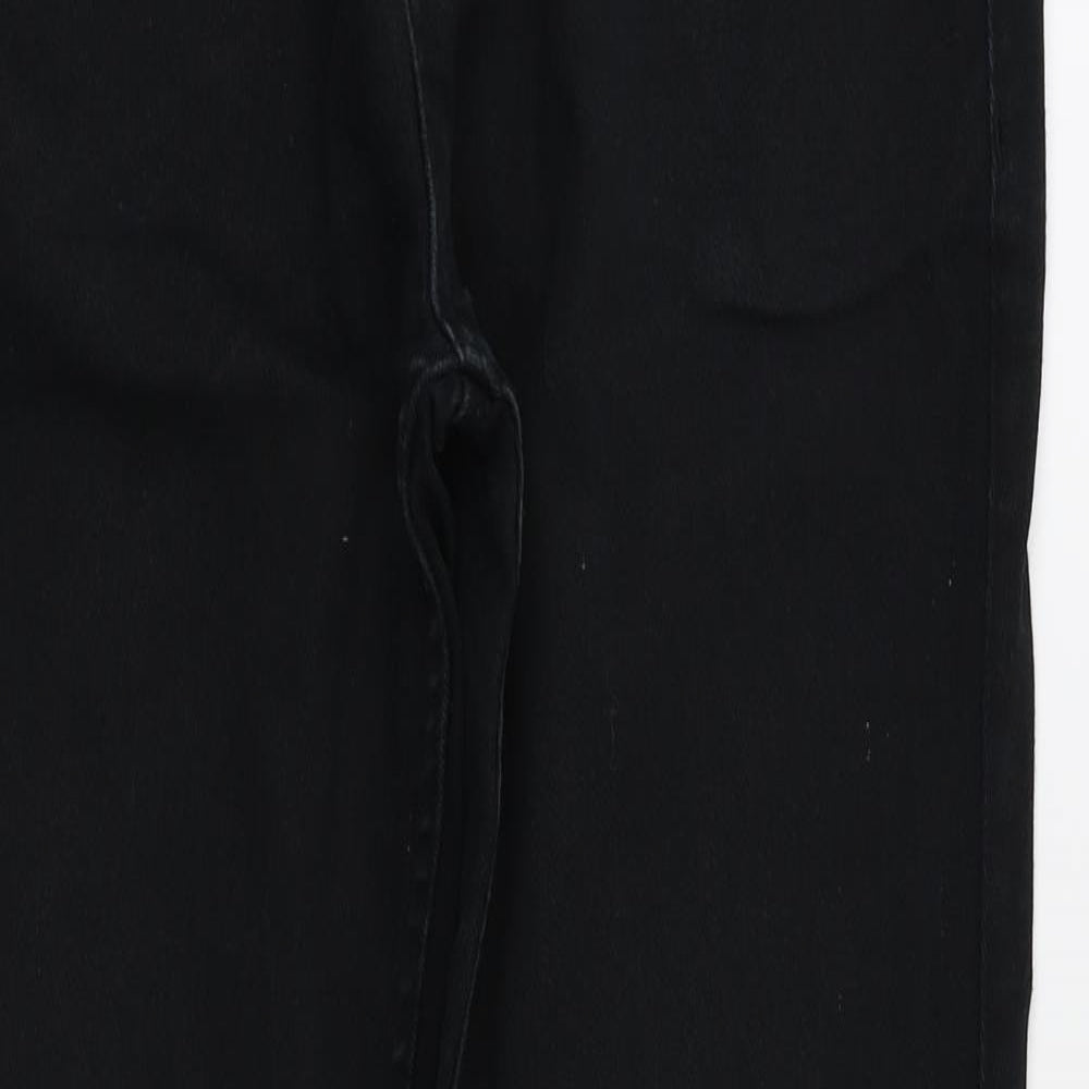 denim&co Womens Black   Skinny Jeans Size 30 L32 in