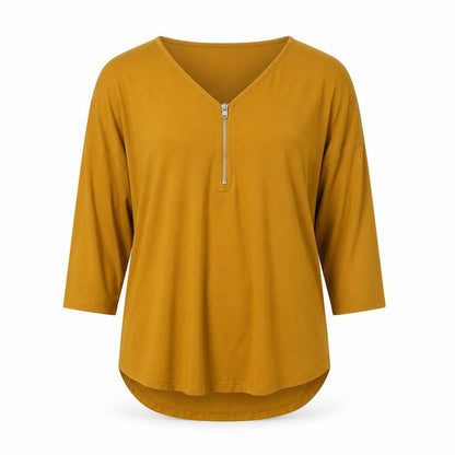Womens UK Size 12 Select Yellow Basic T-Shirt