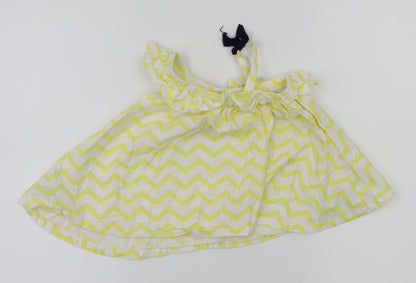Lydia jane  Yellow Animal Print  Fit & Flare  Size 12-18 Months