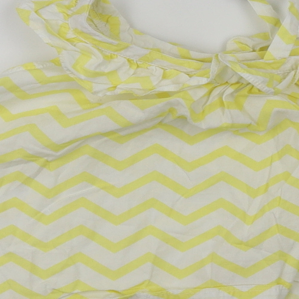 Lydia jane  Yellow Animal Print  Fit & Flare  Size 12-18 Months