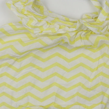 Lydia jane  Yellow Animal Print  Fit & Flare  Size 12-18 Months
