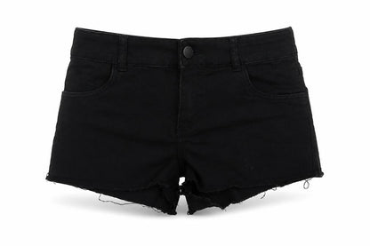 Preworn Womens Black   Hot Pants Shorts Size 4