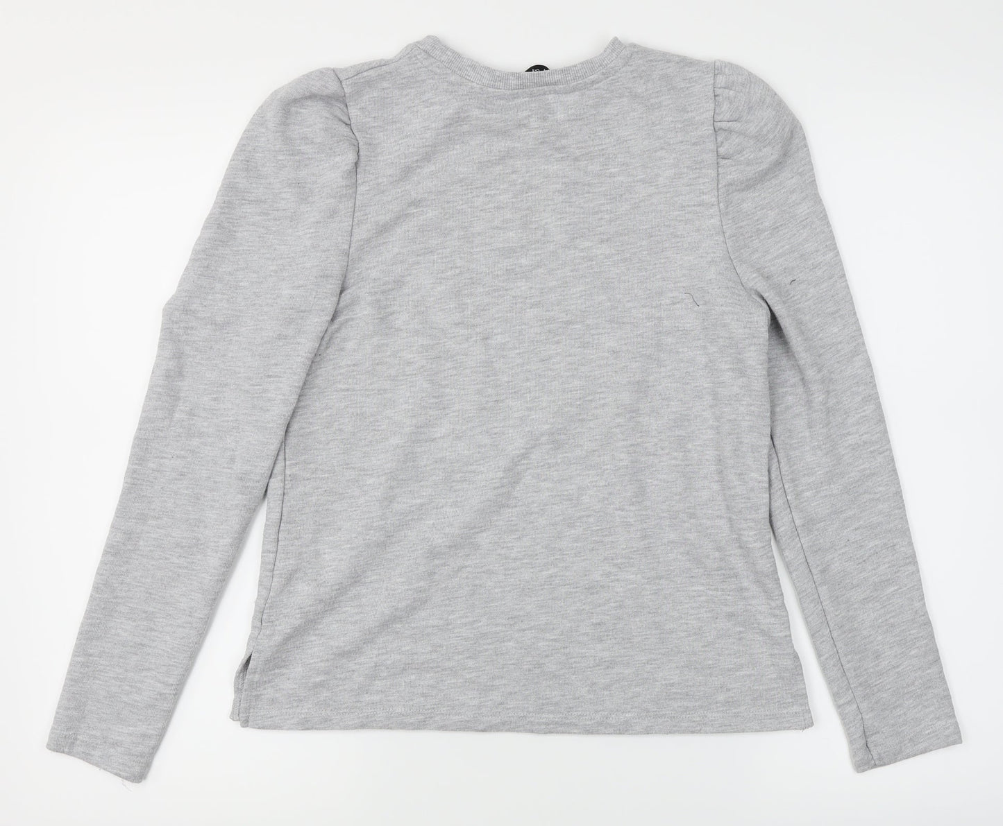 F&F Womens Grey   Basic T-Shirt Size 8