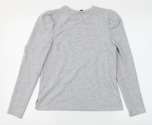 F&F Womens Grey   Basic T-Shirt Size 8