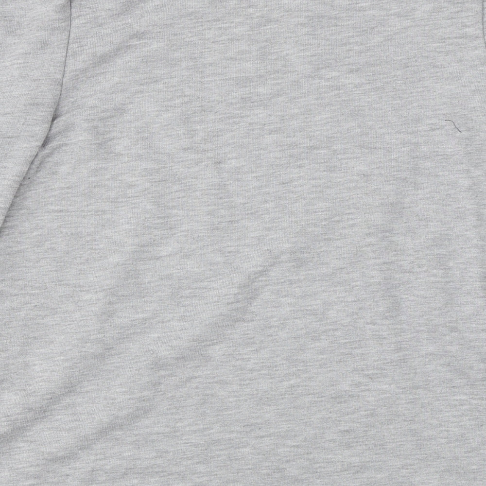 F&F Womens Grey   Basic T-Shirt Size 8