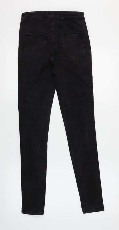 F&F Womens Beige  Denim Skinny Jeans Size 8 L27.5 in