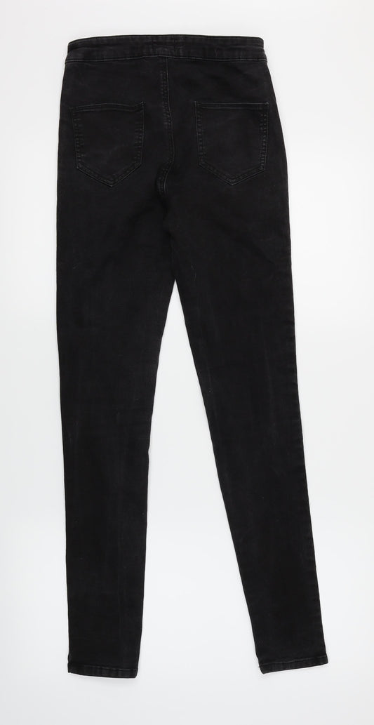 F&F Womens Beige  Denim Skinny Jeans Size 8 L27.5 in