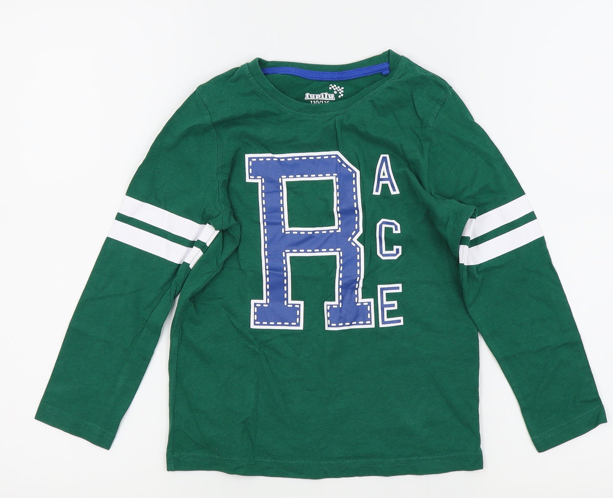 Lupilu Boys Green   Basic T-Shirt Size 4 Years