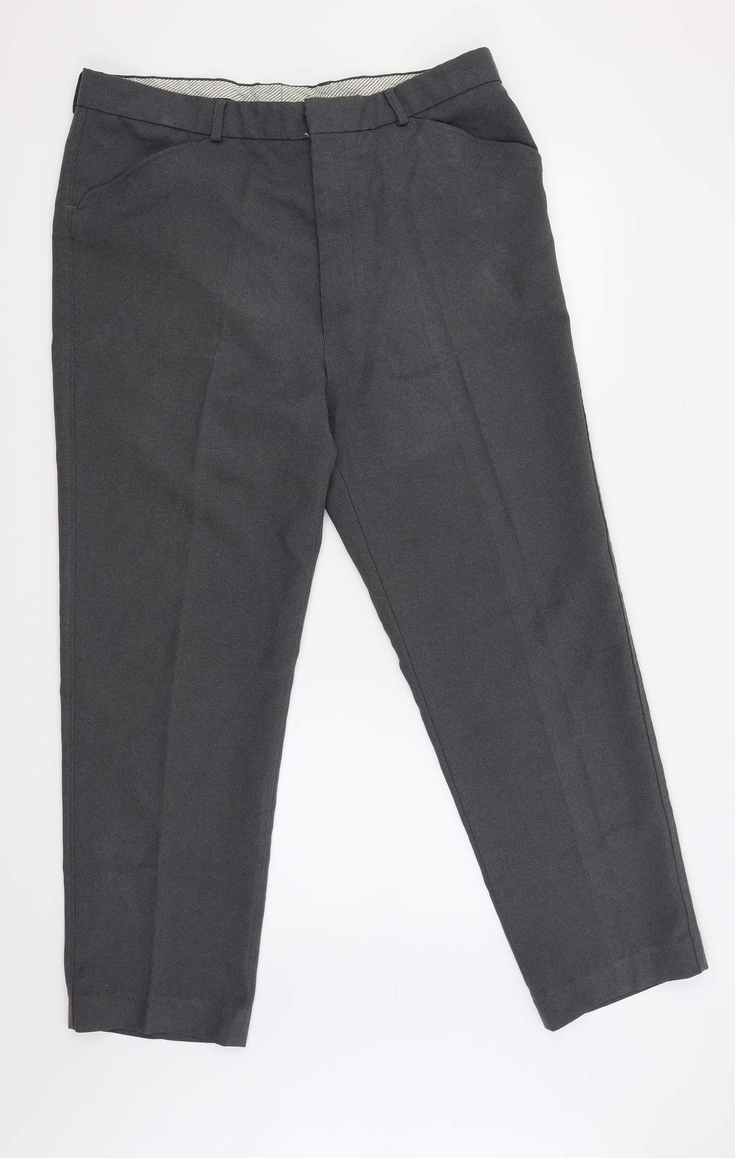 Denver Mens Grey   Trousers  Size S L28 in