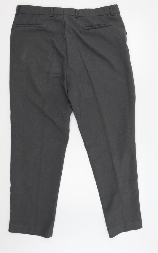 Denver Mens Grey   Trousers  Size S L28 in